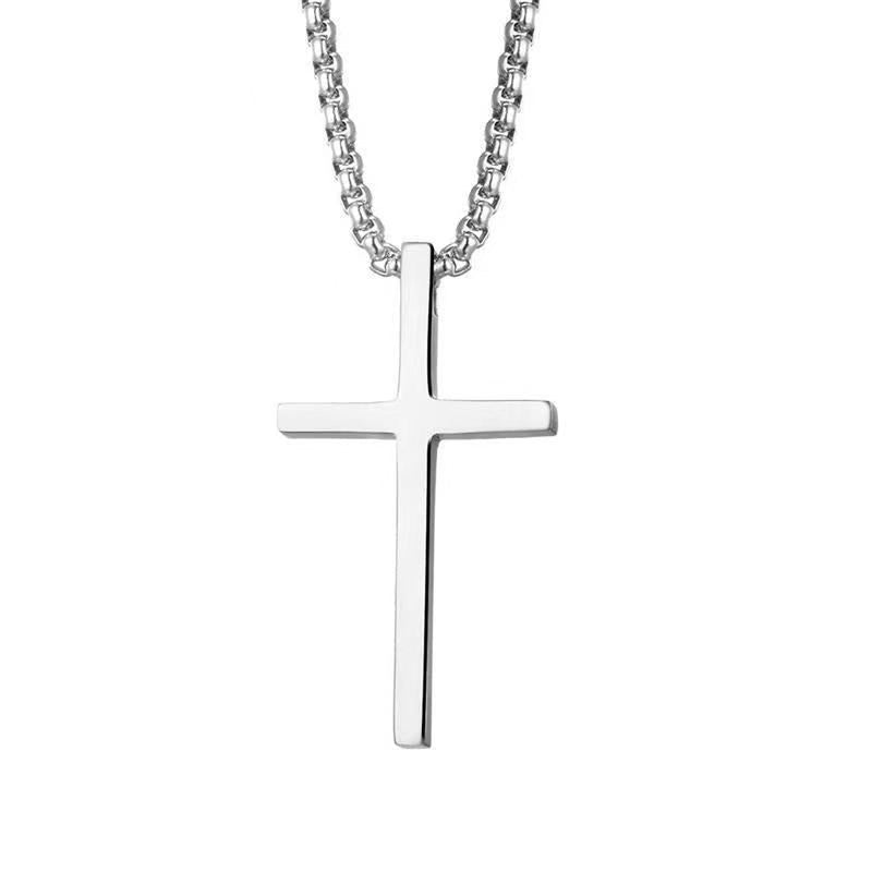 Men's Cross Pendant Necklace