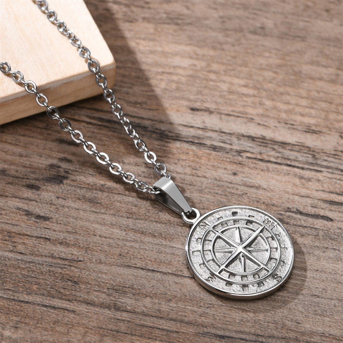 Compass Pendant Necklace