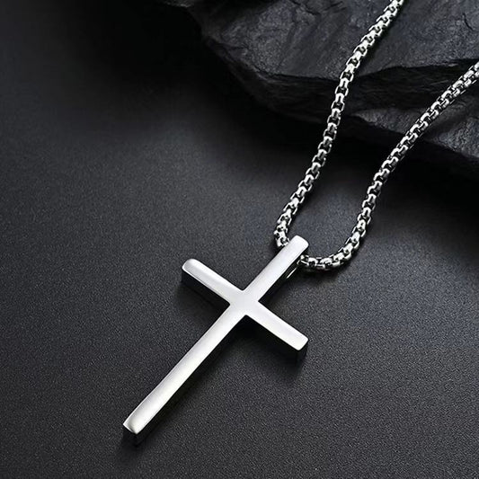 Men's Cross Pendant Necklace