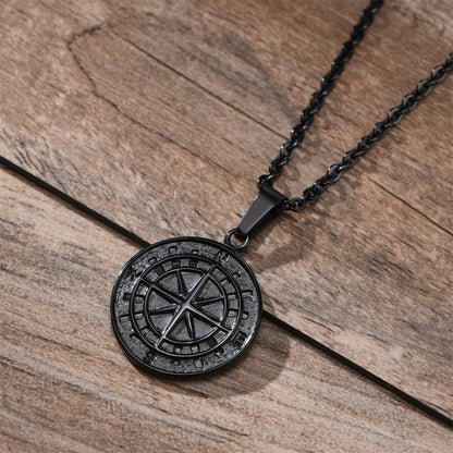 Compass Pendant Necklace