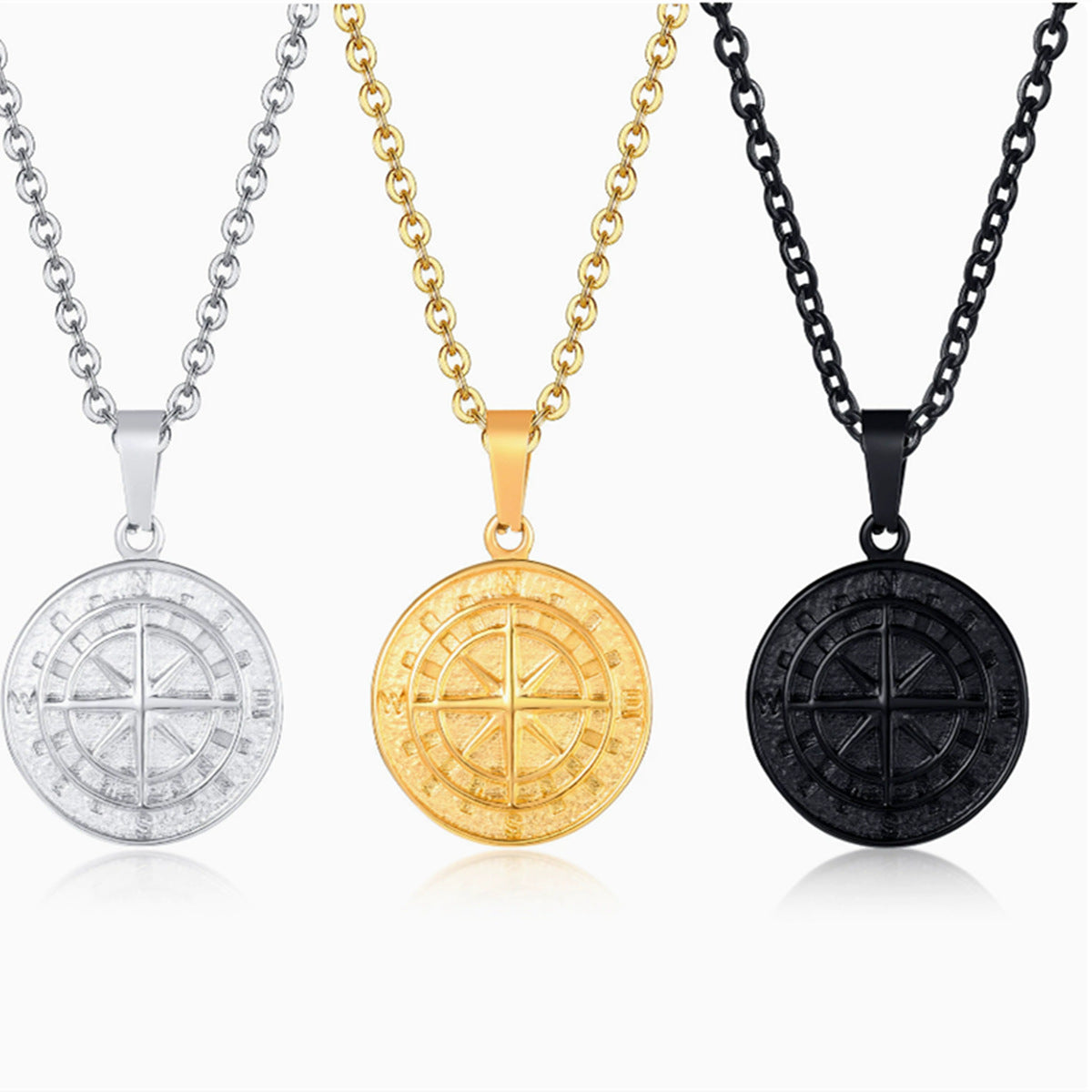 Compass Pendant Necklace