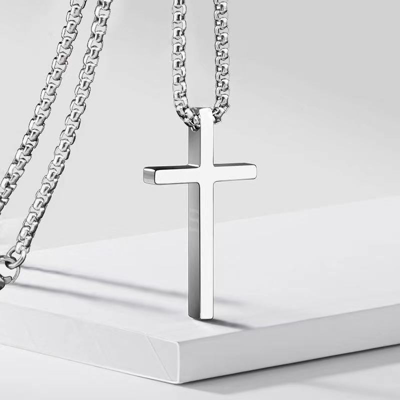 Men's Cross Pendant Necklace