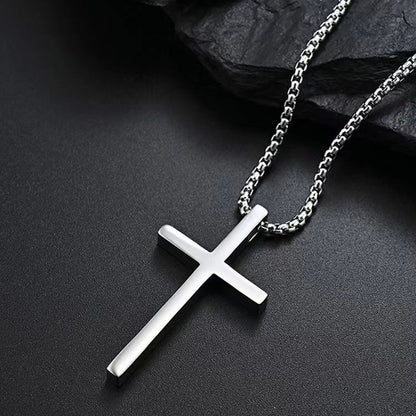 Men's Cross Pendant Necklace